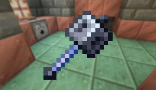 The Mace weapon in Minecraft
